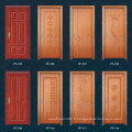 Portes contemporaines en bois contemporaines, portes pivotantes simples avec matériaux Qualify et écologiques HDF